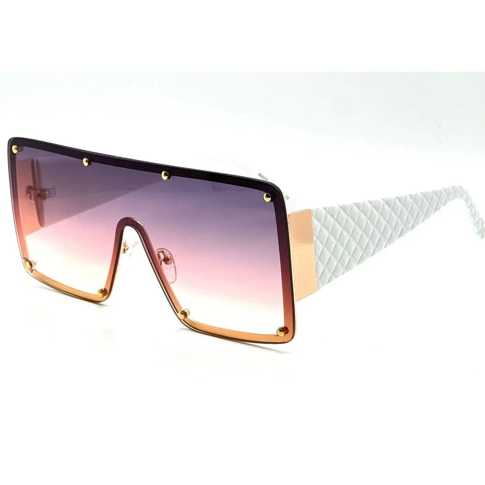 Women Retro Shield Style Party Club Rave DJ Ski‎ Beach SUN GLASSES Burgundy 2026
